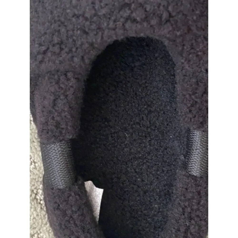 Hunter Black Faux Fur Clogs Men's Sz 9 New in Box